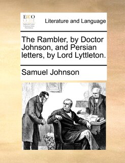 Front cover_The Rambler, By Doctor Johnson, And Persian Letters, By Lord Lyttleton.