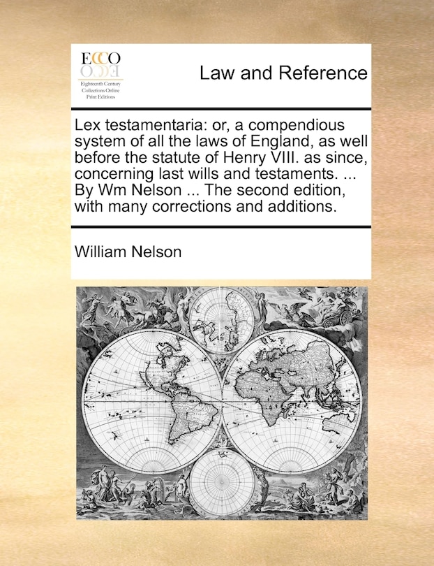 Front cover_Lex testamentaria