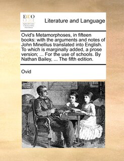 Front cover_Ovid's Metamorphoses, in fifteen books