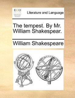 Front cover_The Tempest. By Mr. William Shakespear.