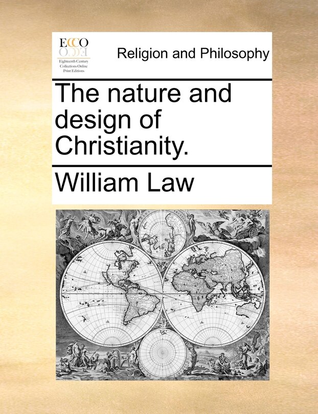 Couverture_The Nature And Design Of Christianity.