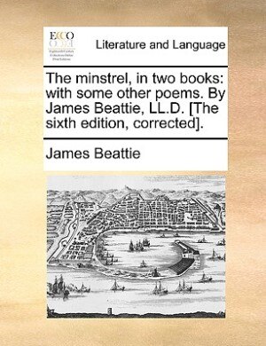 Front cover_The Minstrel, In Two Books