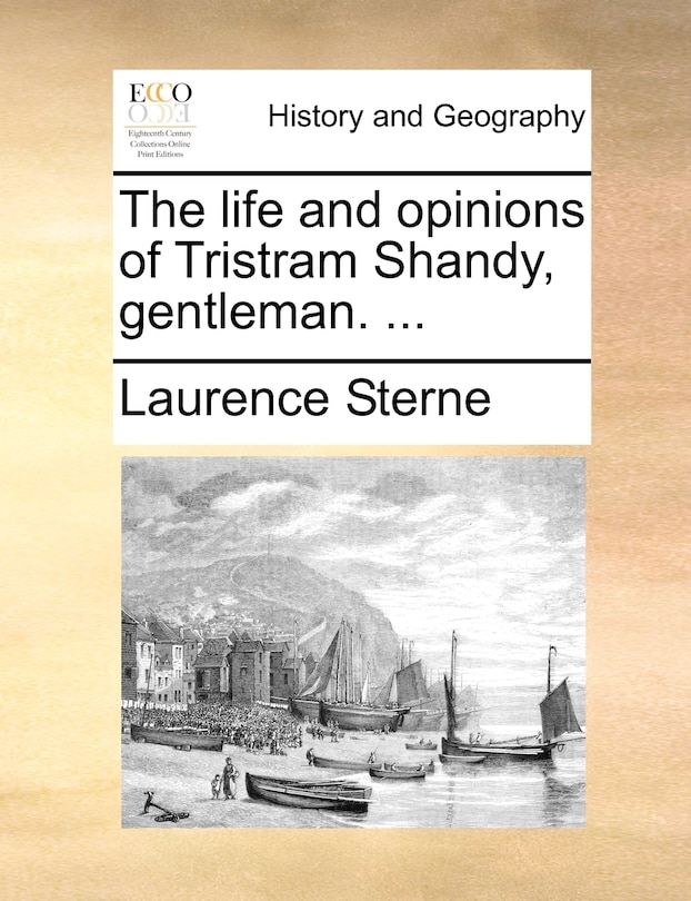 Front cover_The Life And Opinions Of Tristram Shandy, Gentleman. ...