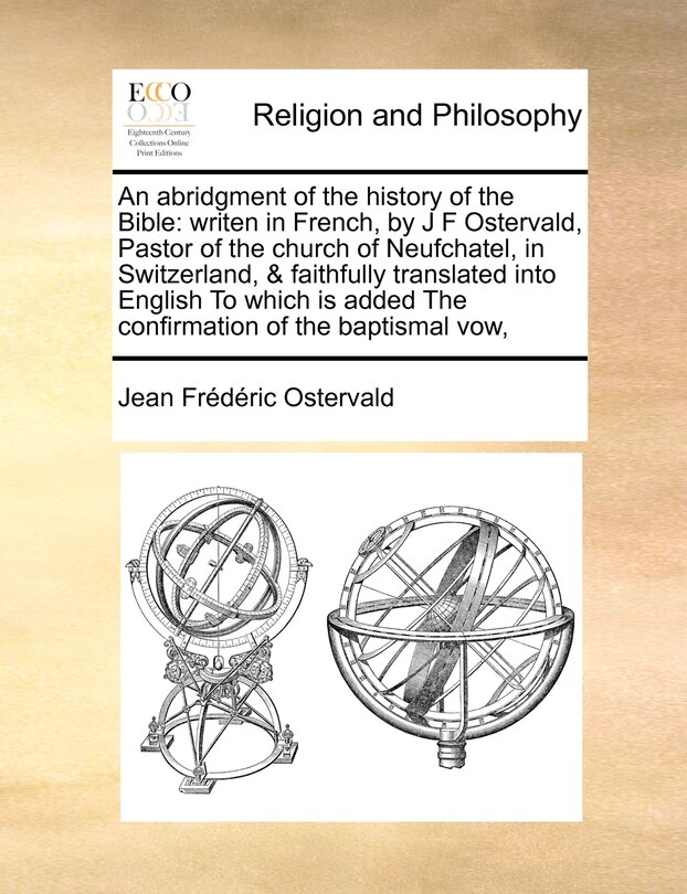 Couverture_An Abridgment of the History of the Bible