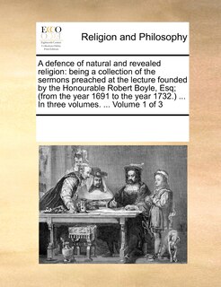 Front cover_A defence of natural and revealed religion
