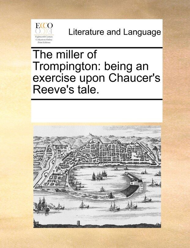 Front cover_The Miller Of Trompington