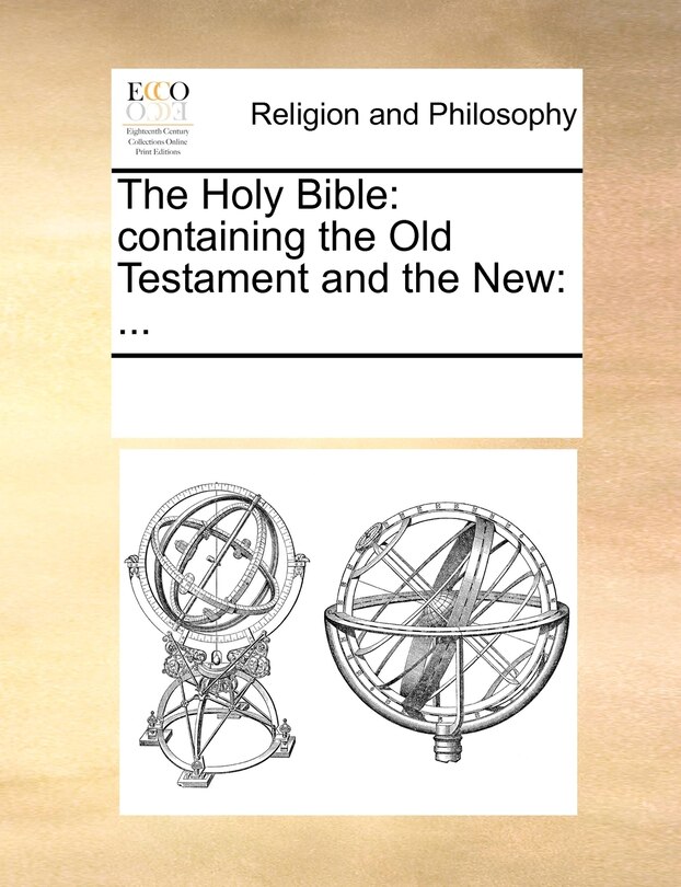 Front cover_The Holy Bible
