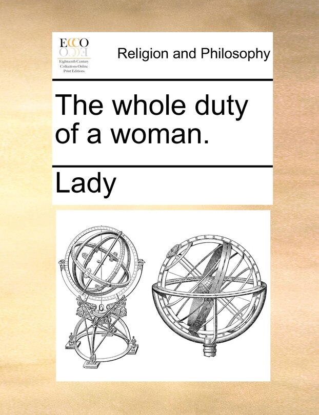 Front cover_The whole duty of a woman.