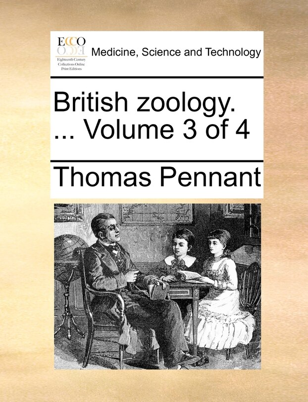 Front cover_British Zoology. ... Volume 3 of 4