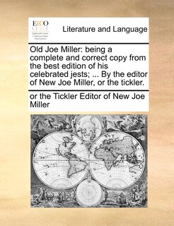 Front cover_Old Joe Miller