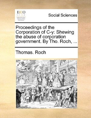 Front cover_Proceedings of the Corporation of C-y