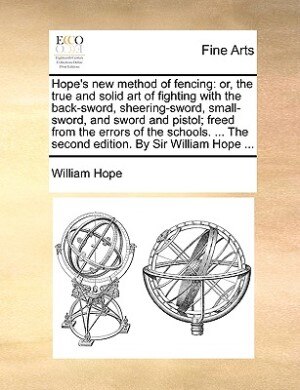 Front cover_Hope's New Method of Fencing