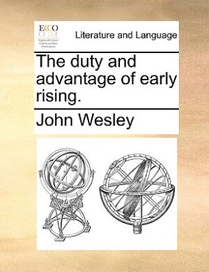 Front cover_The Duty And Advantage Of Early Rising.