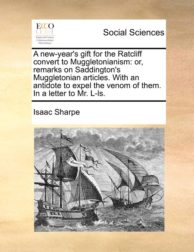 Front cover_A New-Year's Gift for the Ratcliff Convert to Muggletonianism