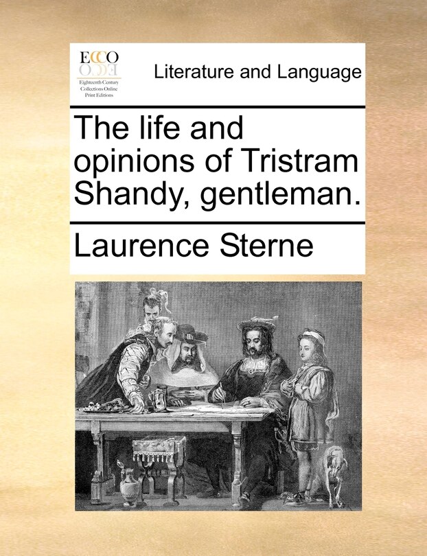 Front cover_The Life And Opinions Of Tristram Shandy, Gentleman.