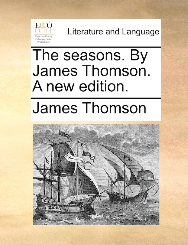 Front cover_The Seasons. By James Thomson. A New Edition.
