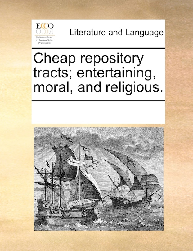 Couverture_Cheap Repository Tracts; Entertaining, Moral, And Religious.