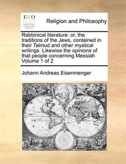 Front cover_Rabbinical Literature