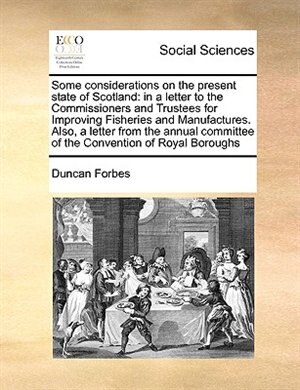 Couverture_Some Considerations On The Present State Of Scotland