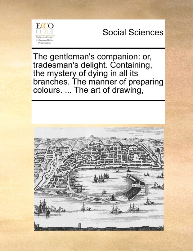 Front cover_The Gentleman's Companion