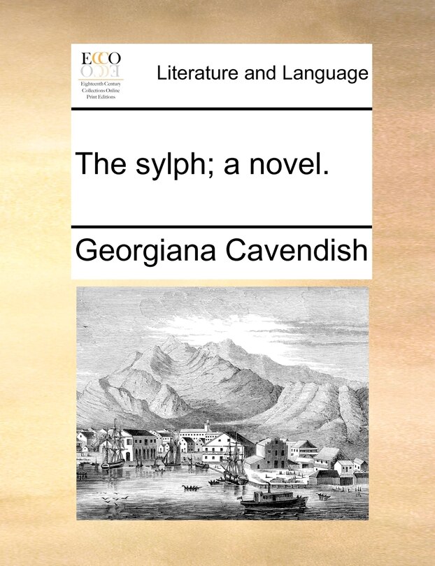 Front cover_The Sylph; A Novel.