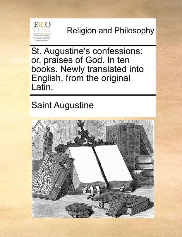 Front cover_St. Augustine's Confessions