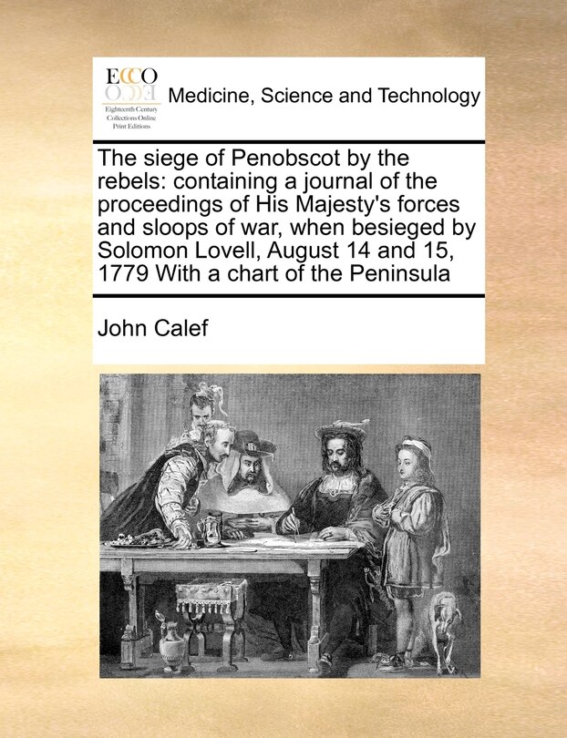 Front cover_The Siege of Penobscot by the Rebels