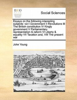 Front cover_Essays On The Following Interesting Subjects