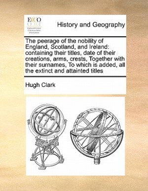 Front cover_The Peerage of the Nobility of England, Scotland, and Ireland