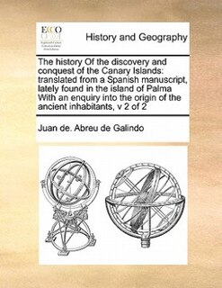 Front cover_The History of the Discovery and Conquest of the Canary Islands