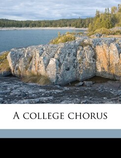 Front cover_A College Chorus