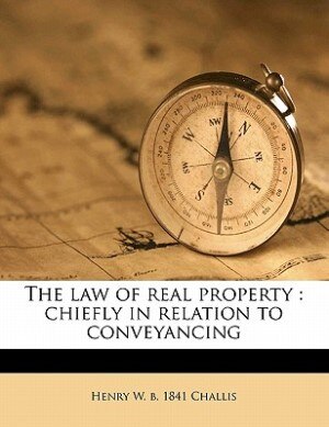 Couverture_The Law Of Real Property