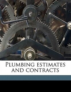 Plumbing Estimates And Contracts