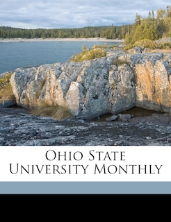 Front cover_Ohio State University Monthly Volume 4, No.8