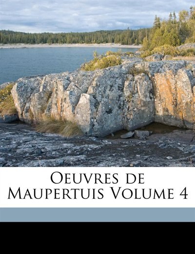 Front cover_Oeuvres De Maupertuis Volume 4