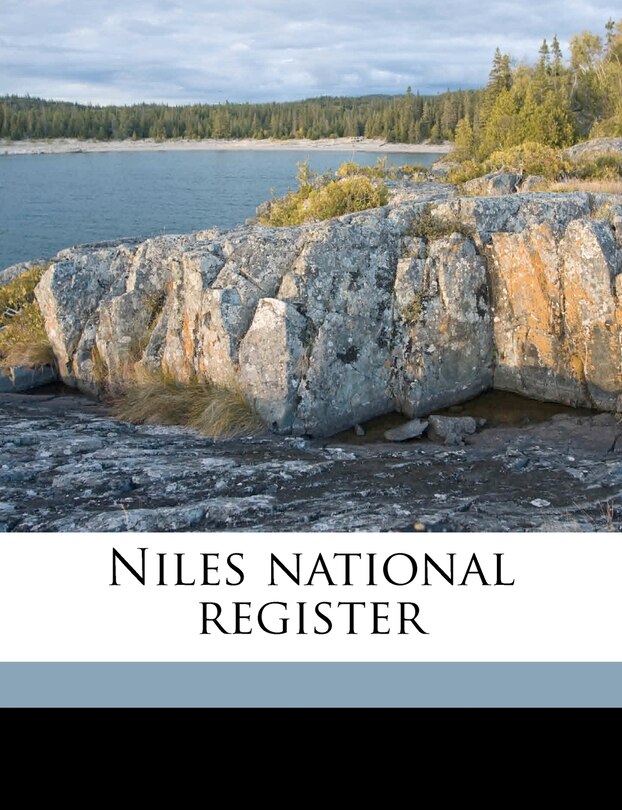 Front cover_Niles National Registe, Volume 10
