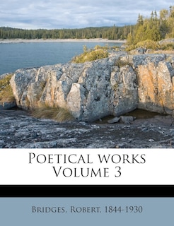 Front cover_Poetical Works Volume 3