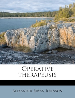 Front cover_Operative Therapeusis