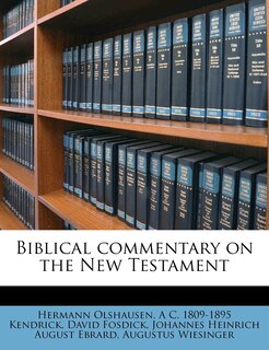 Front cover_Biblical Commentary On The New Testament