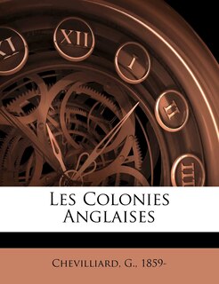 Front cover_Les Colonies Anglaises