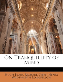 On Tranquillity Of Mind