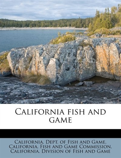 Front cover_California Fish And Game