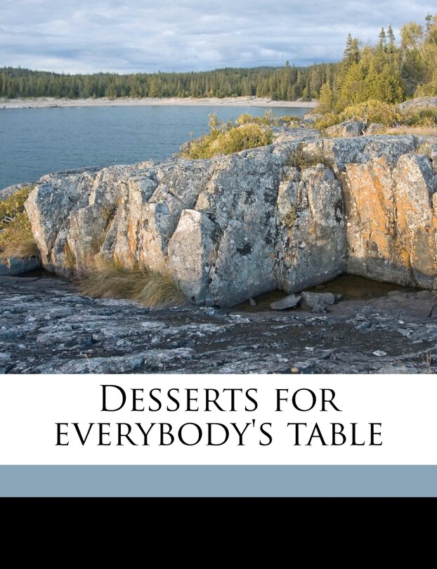 Front cover_Desserts For Everybody's Table