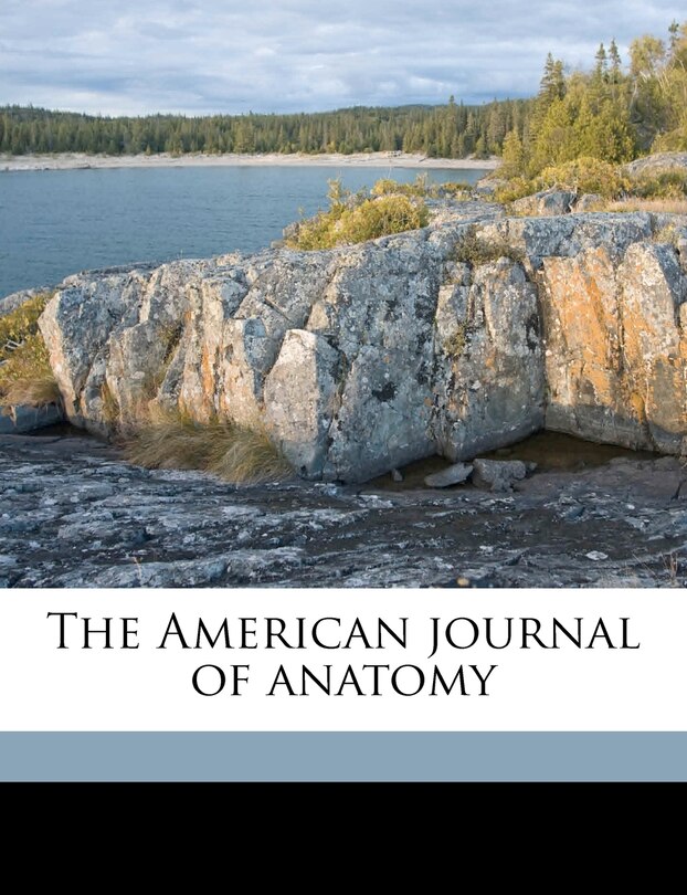 Front cover_The American journal of anatomy Volume v. 12