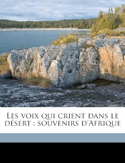Front cover_Les Voix Qui Crient Dans Le Désert