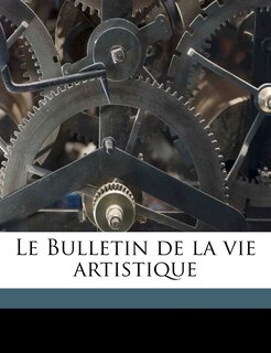 Front cover_Le Bulletin de la Vie Artistique Volume 2, No.24