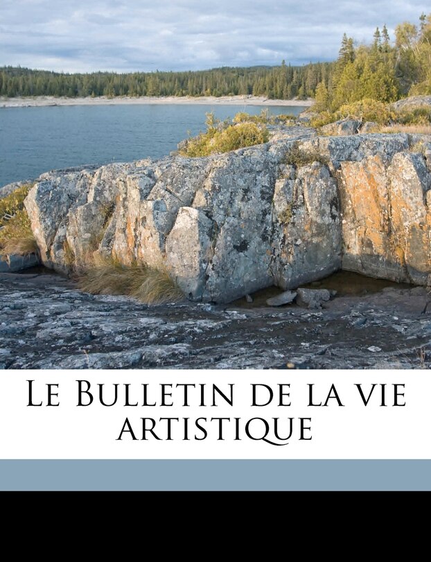 Front cover_Le Bulletin de la Vie Artistique Volume 2, No.1