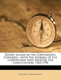 Couverture_Rhode Island In The Continental Congress