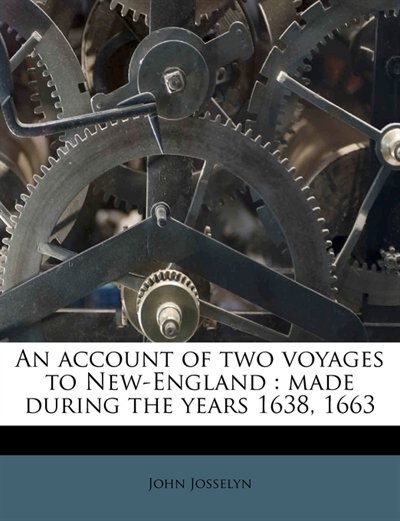 Front cover_An Account Of Two Voyages To New-england