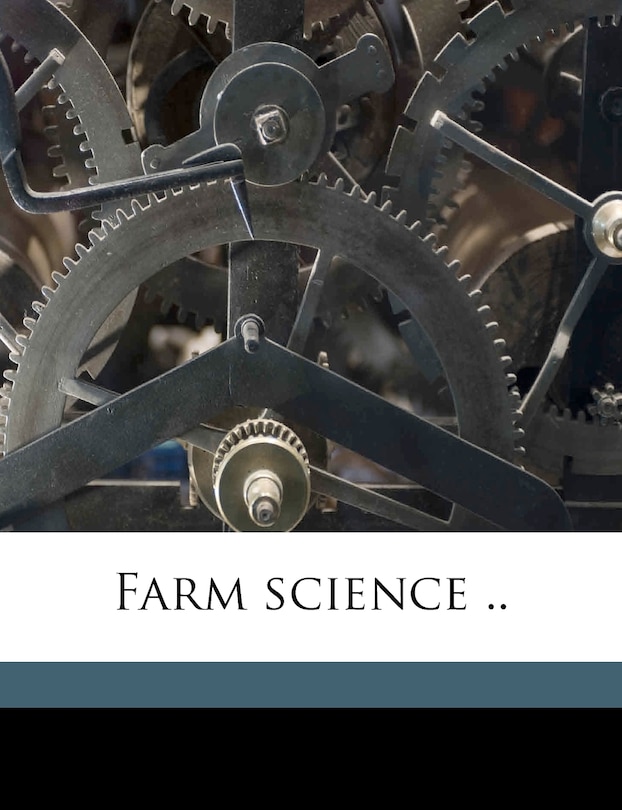 Front cover_Farm Science ..